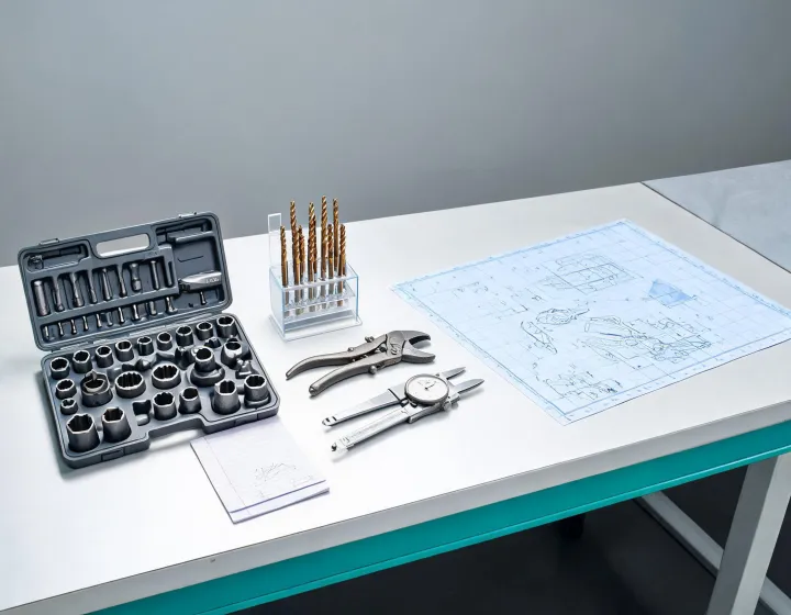 Irwin engineering bench for extractor and drill bit comparison